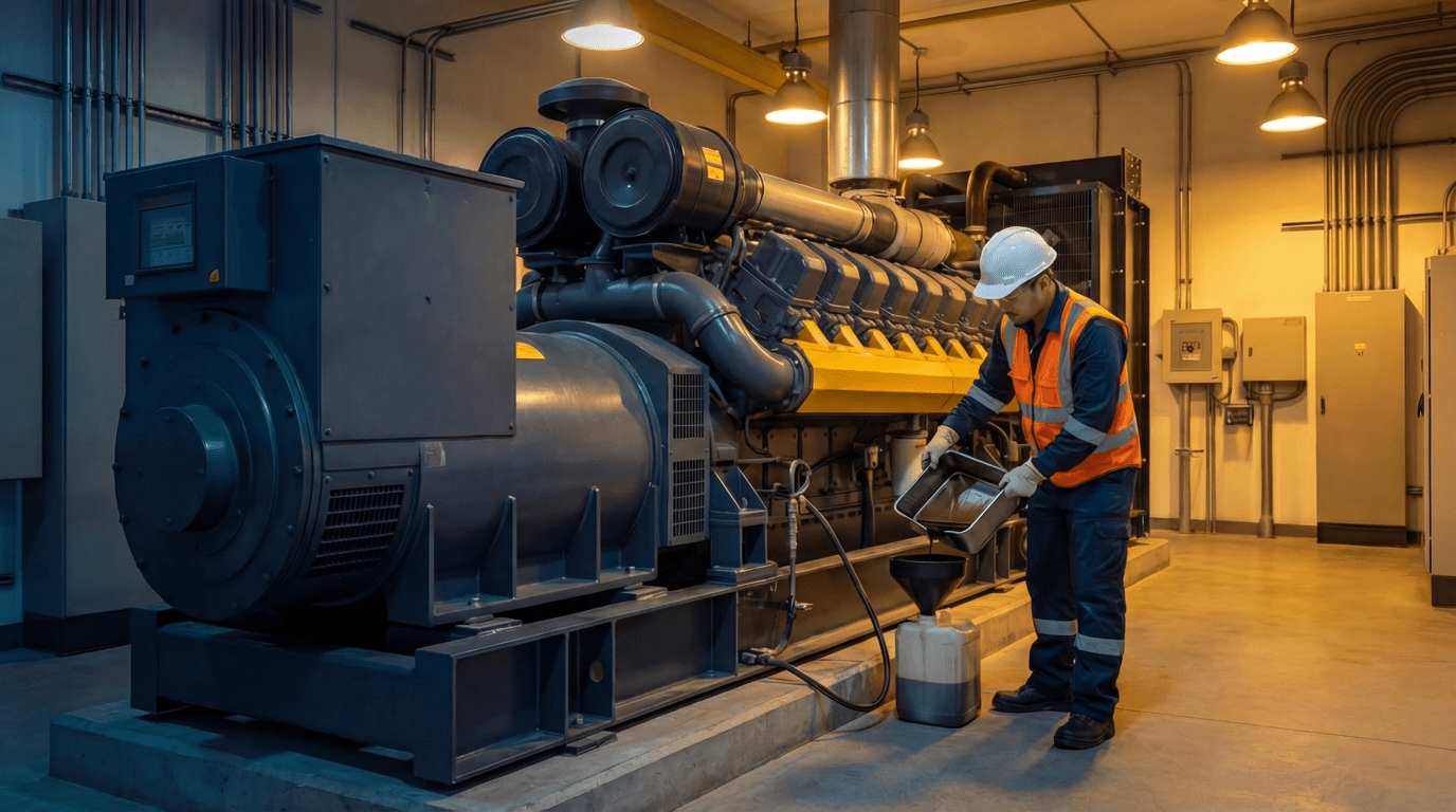How often should you change Diesel Generator Oil? Step-by-step Guide, Key Tips, and Oil Selection Advice