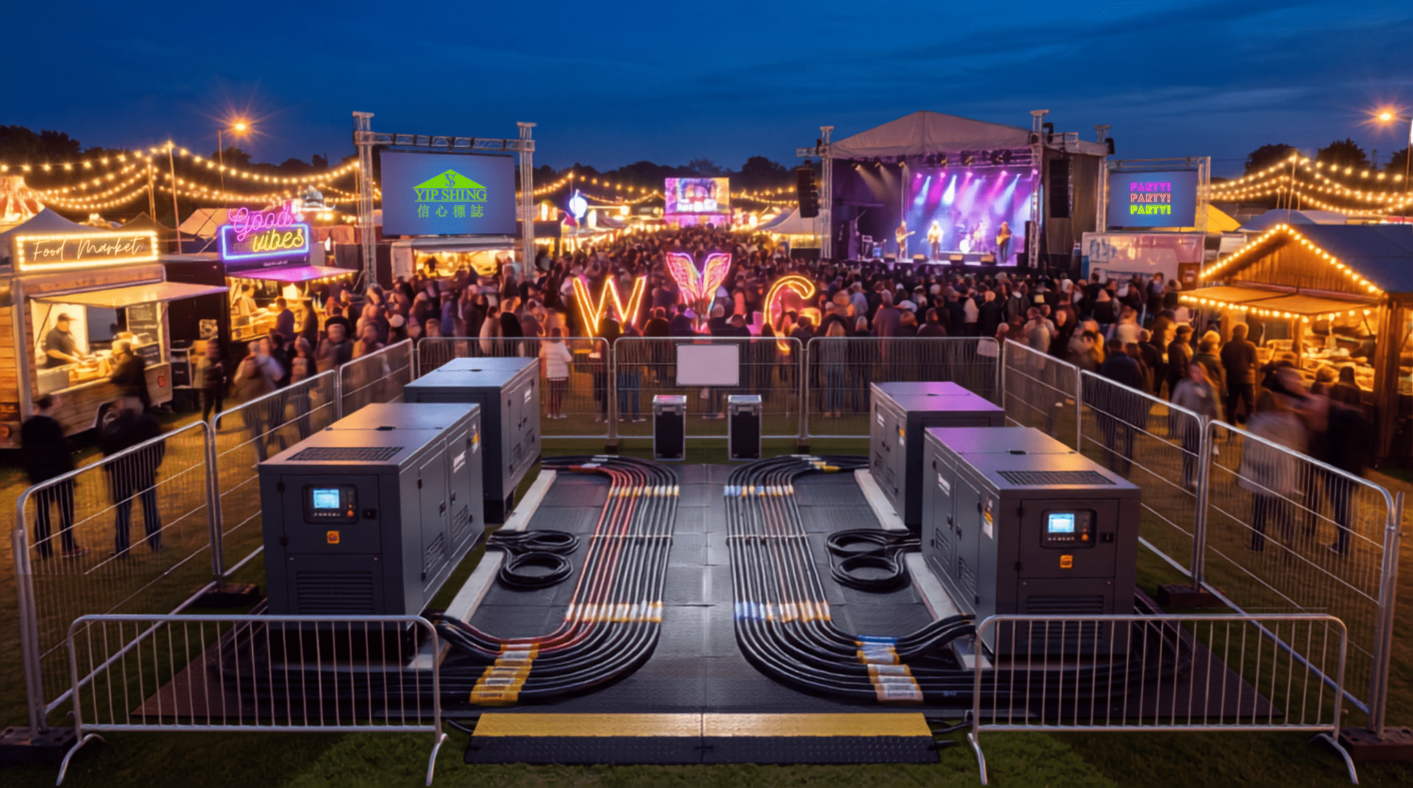 Outdoor Exhibition Power Supply Methods: Assessing Power Demand and Setting Up Electrical Equipment to Reduce Outage Risk