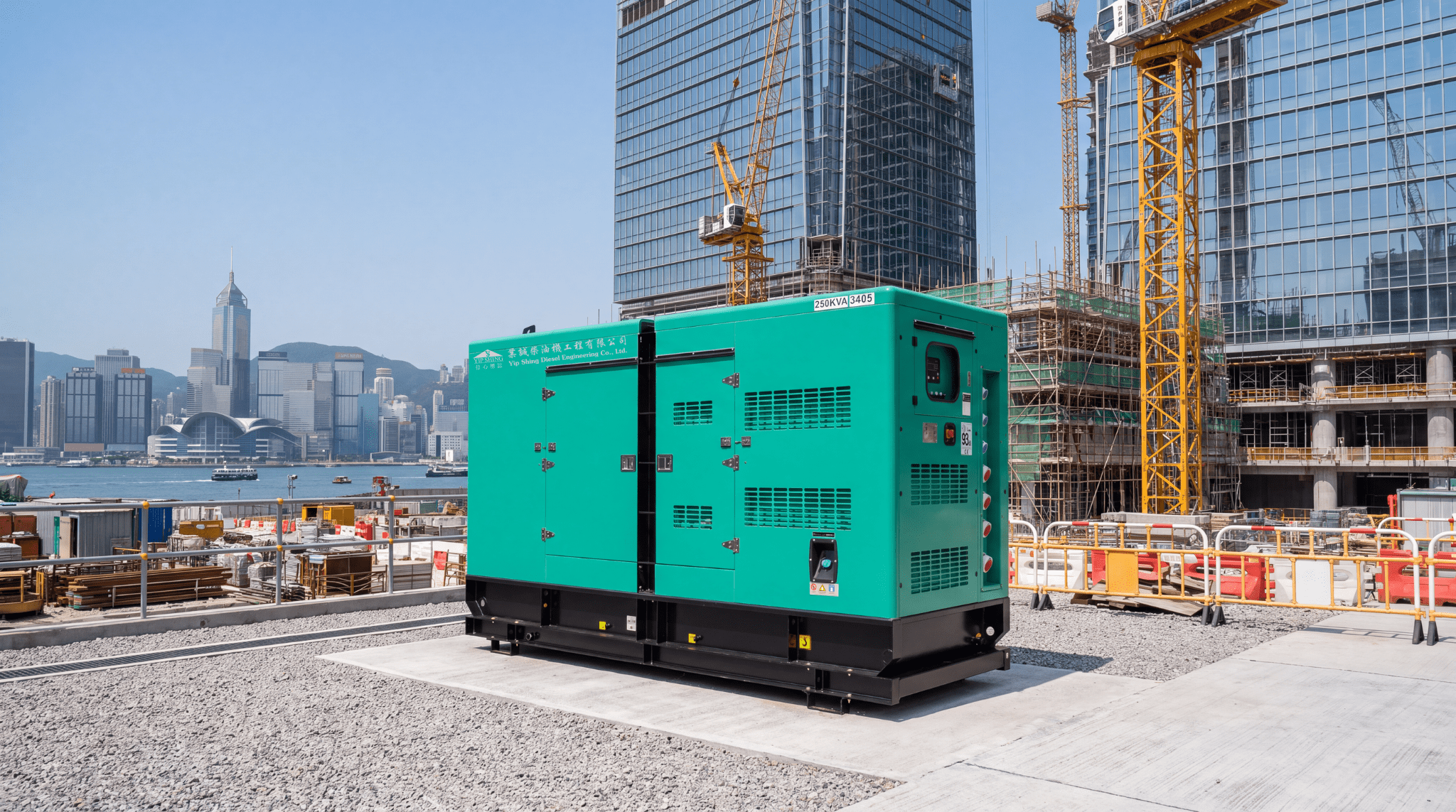 通過香港環保署優質機動設備認證的發電機具備較低噪音、較佳環保表現及穩定供電能力